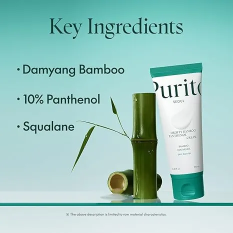 Purito Mighty Bamboo Panthenol Cream Mini 30ml